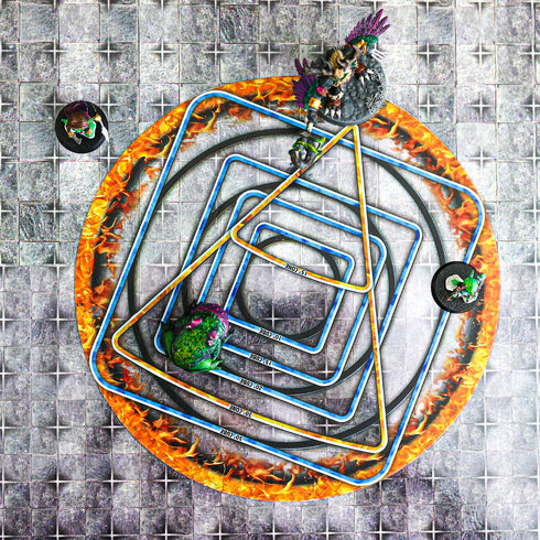Arcknight Flat Plastic Miniatures - 5E Area Templates